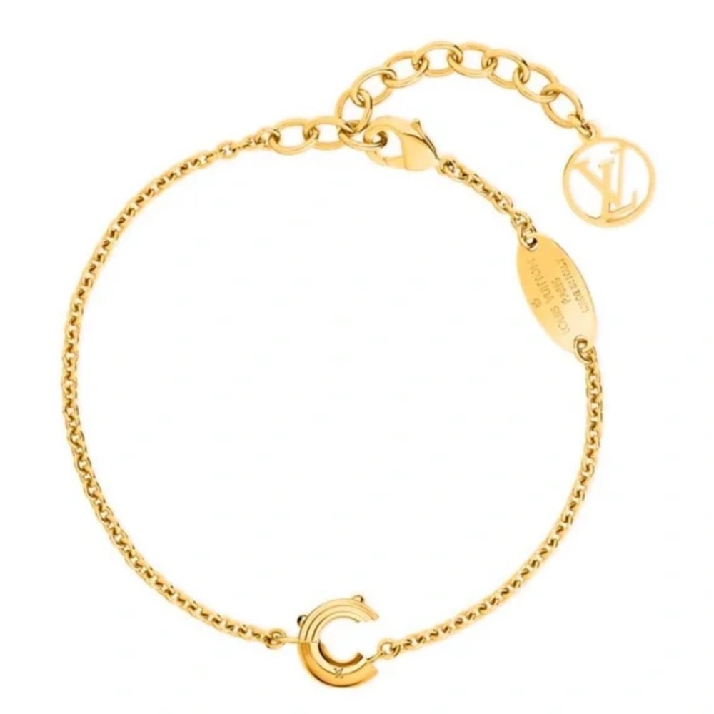 Louis Vuitton- LV & Me bracelet. Initial C. - Picture 1 of 7